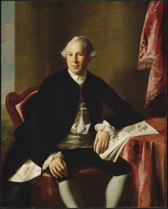 Portrait of Warren by John Singleton Copley, c. 1765
