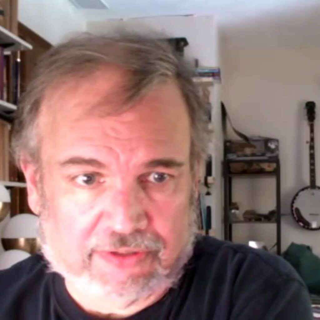 Picture of Dr. Paul Lockhart during his interview with Adel Aali in AARevolution.net about the impact of the Baron von Steuben on Valley Forge and the American Revolution
