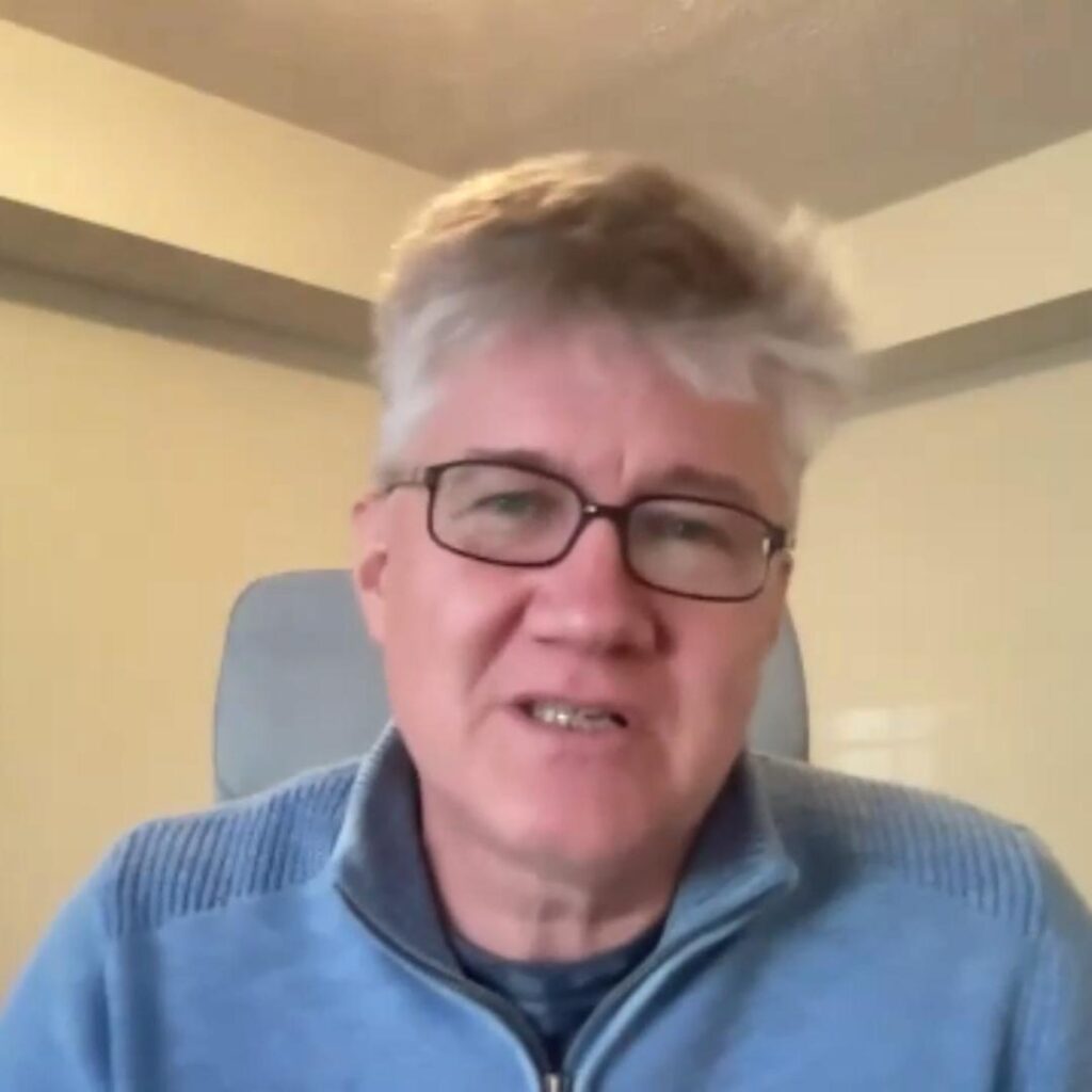 Picture of Dr. Ivan Kurilla during his interview with Adel Aali in AARevolution.net about the relationship between the Russian Empire and the American Revolution