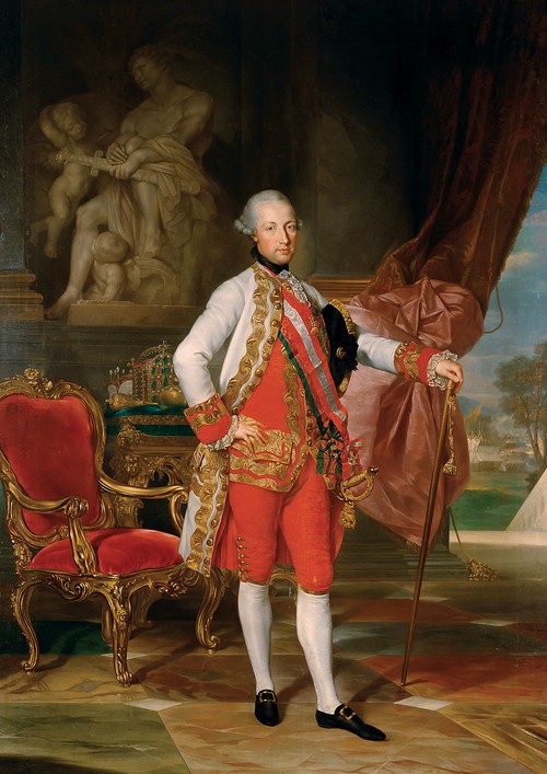 Image of Joseph II, Holy Roman Emperor. Visit AARevolution.net for more images of the American Revolution and for interviews of scholars with Adel Aali.