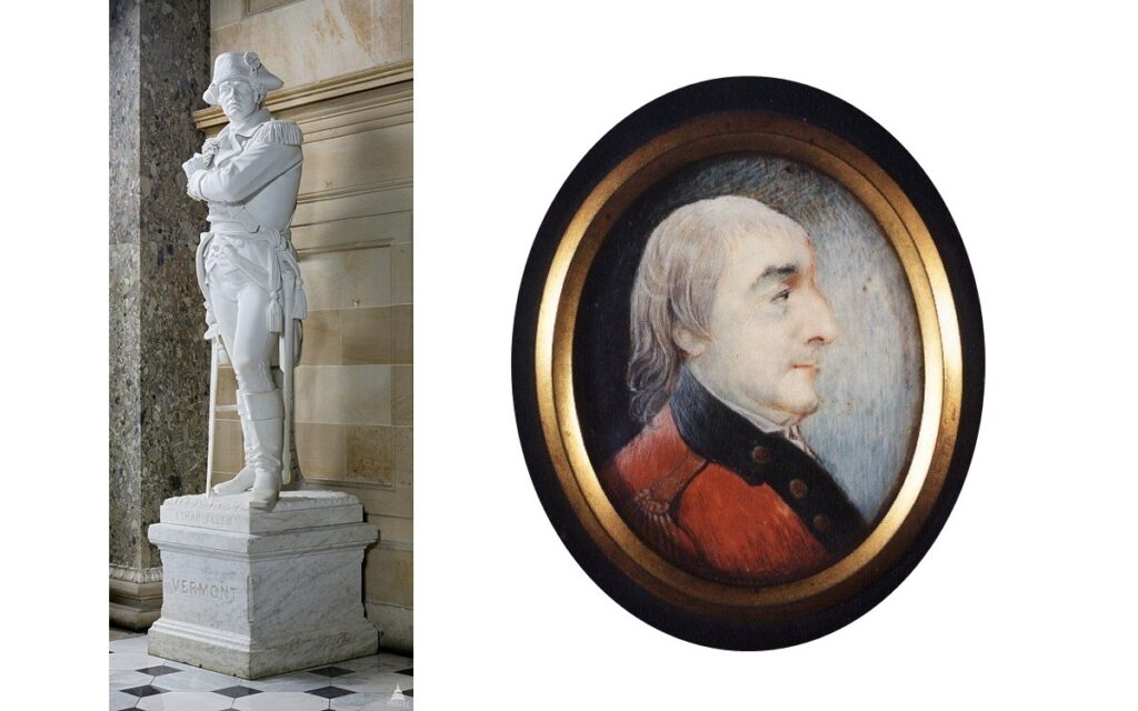 Images of the statue of Ethan Allen and portrait of Beverley Robinson. Visit AARevolution.net for more images of the American Revolution and for interviews of scholars with Adel Aali. 